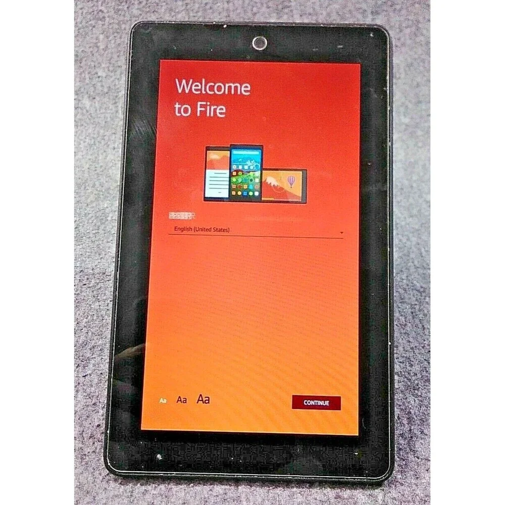 Amazon Fire 7 (5th Generation) 7in Tablet, 8GB, Wi-Fi - SV98LN - Black 55890